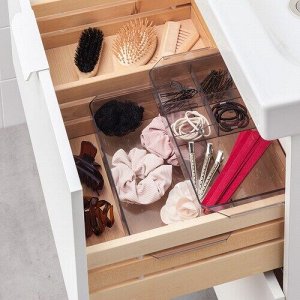 IKEA ГОДМОРГОН, Органайзер , набор из 2 штук, копченый,