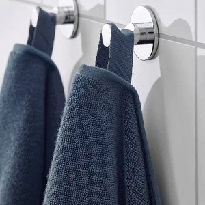 FREDRIKSJÖN, Банное полотенце, темно-синий, 70x140 см