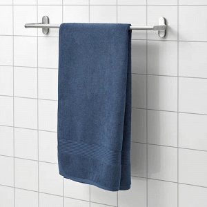 FREDRIKSJÖN, Банное полотенце, темно-синий, 70x140 см