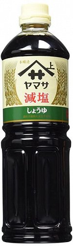 Соевый соус «Ямаса» с пониженным содержанием соли 1000мл 1/6 Япония