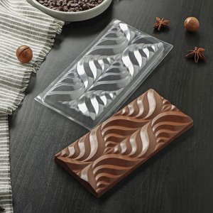 Форма для шоколада и конфет «Цветы», 18?8 см, цвет прозрачный
