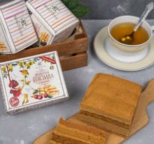 Белевская натуральная пастила с вишней без сахара ТМ ВкусСтория, 200 грамм