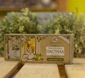 Пастила белевская воздушная™ ВКУССТОРИЯ диетическая без сахара 100 гр.