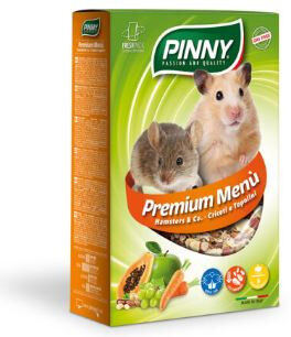PINNY PM Полнорационый корм 0.7кг для хомяков и мышей с фруктами