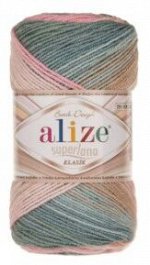 Пряжа Alize Суперлана Класик Батик