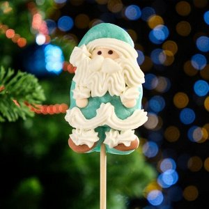 Карамель леденцовая на сахаре "Дед Мороз 3D", ассорти, 45 г