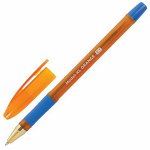 Ручка шариковая BRAUBERG Model-XL ORANGE, СИНЯЯ, узел 0,7 мм, линия 0,35 мм, 143246