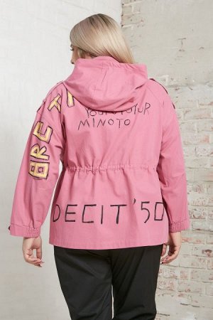 Куртка Цвет:
розовый
Состав:
100% хлопок
Длина изделия:
74 см
Размер модели:
54
Рост модели:
174 см
Стильная куртка полуприлегающего силуэта из хлопковой однотонной ткани с ярким печатным рисунком. Кр