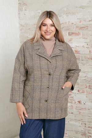 Жакет Цвет:
коричневый
Состав:
60%ПЭ 25%Вискоза 15%Хлопок
Длина изделия:
80 см
Размер модели:
54
Рост модели:
174 см
Жакет из теплой костюмной ткани на подкладе, длиной за линию бедер. Втачной длинный