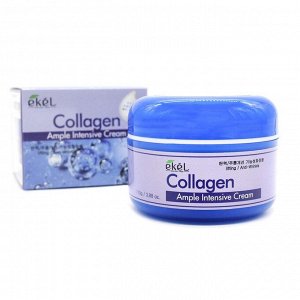 Ekel Антивозрастной крем для лица с коллагеном Ampoule Intensive Cream Collagen