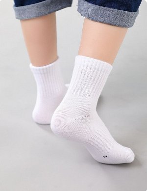 Набор детских носков (5 пар), цвет белый