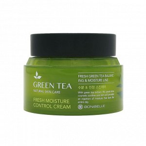 Bonibelle Увлажняющий крем для лица с экстрактом зеленого  чая   Green Tea Fresh Moisturizing Control Cream