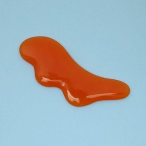 Массажёр Гуаша «Дельфин», 11,5 x 4,5 см, цвет оранжевый