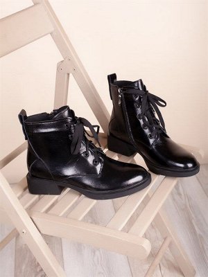 Женские ботинки оптом/ Удобные ботинки на байке  D1-1034