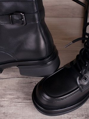 Женские ботинки из натуральной кожи/ Ботильоны   820-1