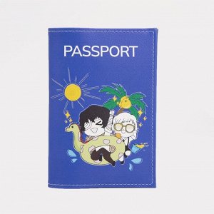 Обложка для паспорта, цвет фиолетовый 9201114