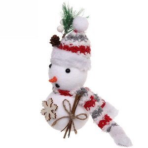Снеговичок "Снежный костюм" 15*7*7 см
