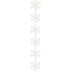 Украшение новогоднее "Зимний вечер" (набор 6 шт) , 15 см