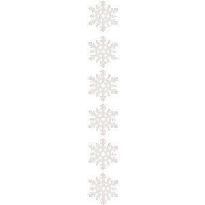 Украшение новогоднее "Снежные забавы" (набор 6 шт) , 15 см