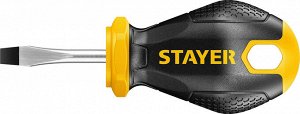 Отвертка STAYER Hercules SL5x38 отвертка

Отвертка STAYER 2509-38-4.7_z03, предназначена для монтажа и демонтажа резьбовых соединений в промышленности, коммунальном секторе, профессиональных и личных 