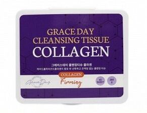 Очищающие салфетки с коллагеном	Grace Day Cleaansing Tissue Collagen