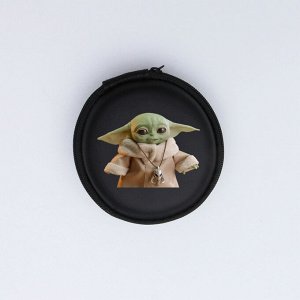 Мелочница, принт "YODA", цвет черный