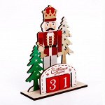 Календарь настольный вечный «Щелкунчик» 14x5.5x18 см