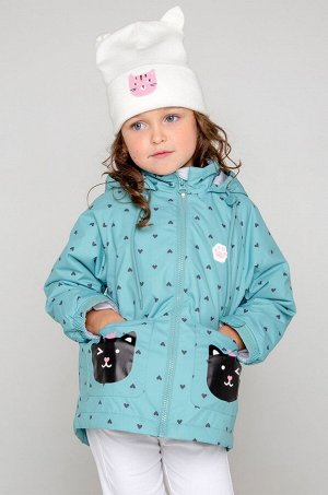 Демисезонная куртка с утеплителем для девочки