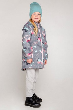 Демисезонное пальто с утеплителем для девочки