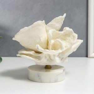 Сувенир интерьерный полистоун "Коралл в форме цветка" 17х15х18,5 см
