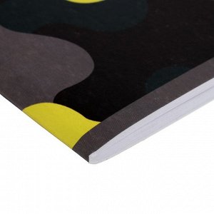 Альбом для рисования А4, 40 листов на скрепке "Камуфляж", обложка мелованный картон, блок 100 г/м?