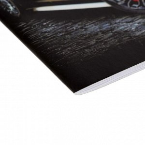 Альбом для рисования А5, 16 листов на скрепке "Лучшее Авто", обложка мелованный картон, блок 100 г/м?