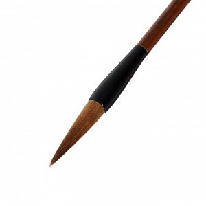 СИМА-ЛЕНД Кисть пони круглая для каллиграфии №5 ручка дерево в блистере