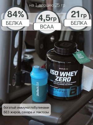 Протеин BioTechUSA Iso Whey Zero Lactose Free - 0,9 кг