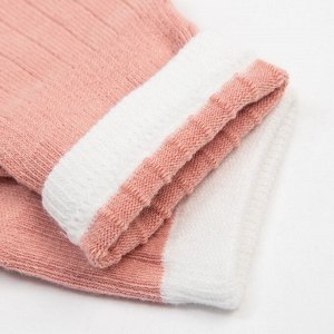 Носки детские MINAKU со стоперами цв.розовый, р-р 12 см