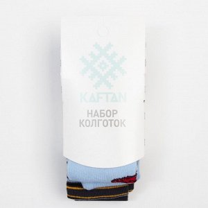 Набор колготок детских KAFTAN «Мишка», рост