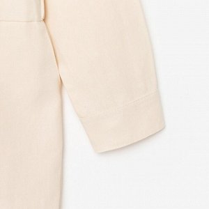 Комбинезон для девочки MINAKU: Casual collection KIDS, бежевый, рост