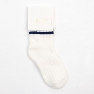 Носки детские MINAKU цв.белый, р-р 16-18 см