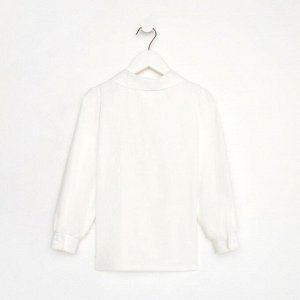Рубашка детская KAFTAN 34 (122-128 см), цвет белый