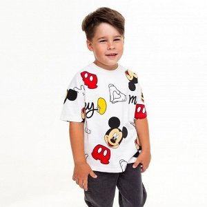 Футболка детская Mickey, цвет белый, рост, (11-12 лет)