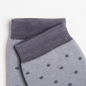 Носки детские махровые, цвет серый, размер 18