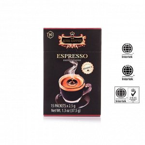 Растворимый кофе King black Espresso 15 стиков
