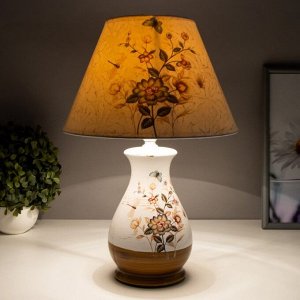 Лампа настольная керамика "Сказка" Е14 25W 220В 36,5х25х25 см