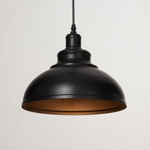 Светильник 1250/1BK E27 40Вт черный 30х30х24-124 см