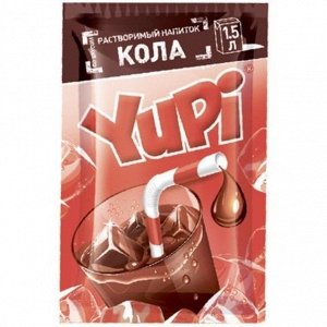 Растворимый напиток со вкусом колы YUPI Cola / Юпи кока-кола / Юппи  15 гр
