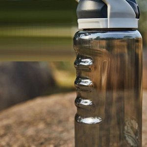 Бутылка для воды спортивная 800 мл (голубой)