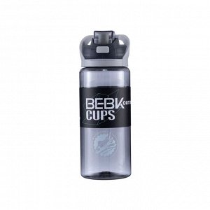 Бутылка для воды спортивная 800 мл (черный)