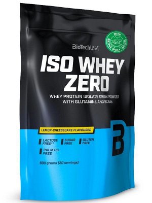 Протеин BioTechUSA Iso Whey Zero LF - 0,5 кг