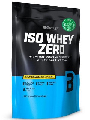 Протеин BioTechUSA Iso Whey Zero Lactose Free - 0,5 кг