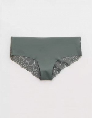 American Eagle Aerie No Show Candy Lace Cheeky Underwear